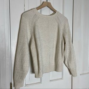 Universal Thread cream knit crew neck sweater